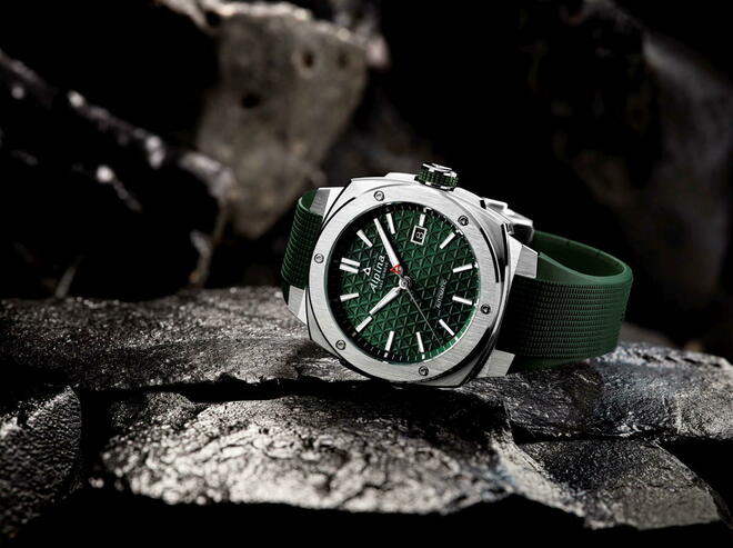 alpina vert montre